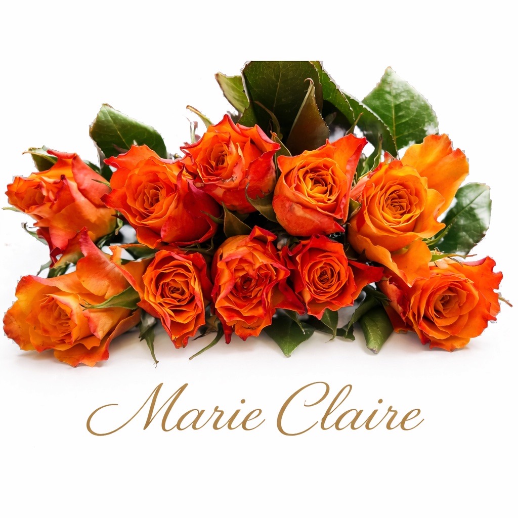10 Rosen Orange Marie Claire