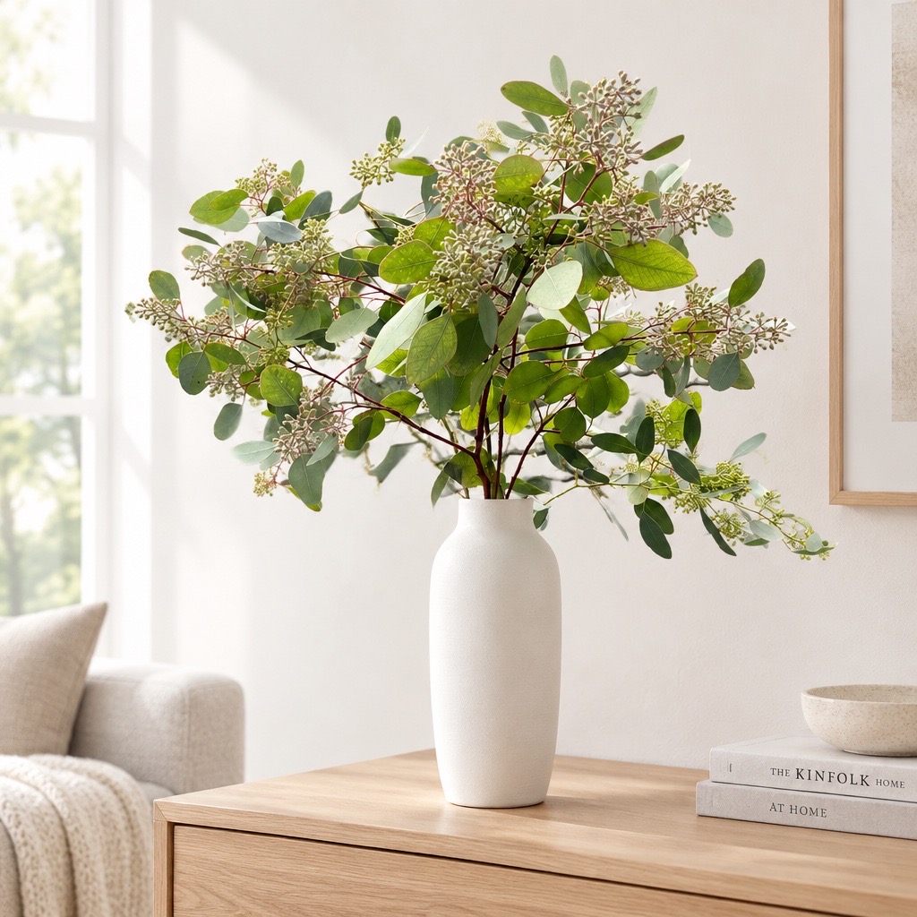 1 Bund Eucalyptus Populus mit Fruchtstand