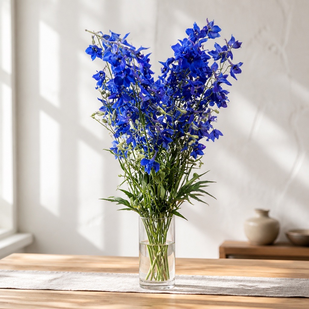 10 Delphinium Völkerfrieden