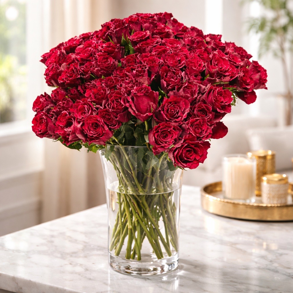 100 Rosen Upper Class (Rot)