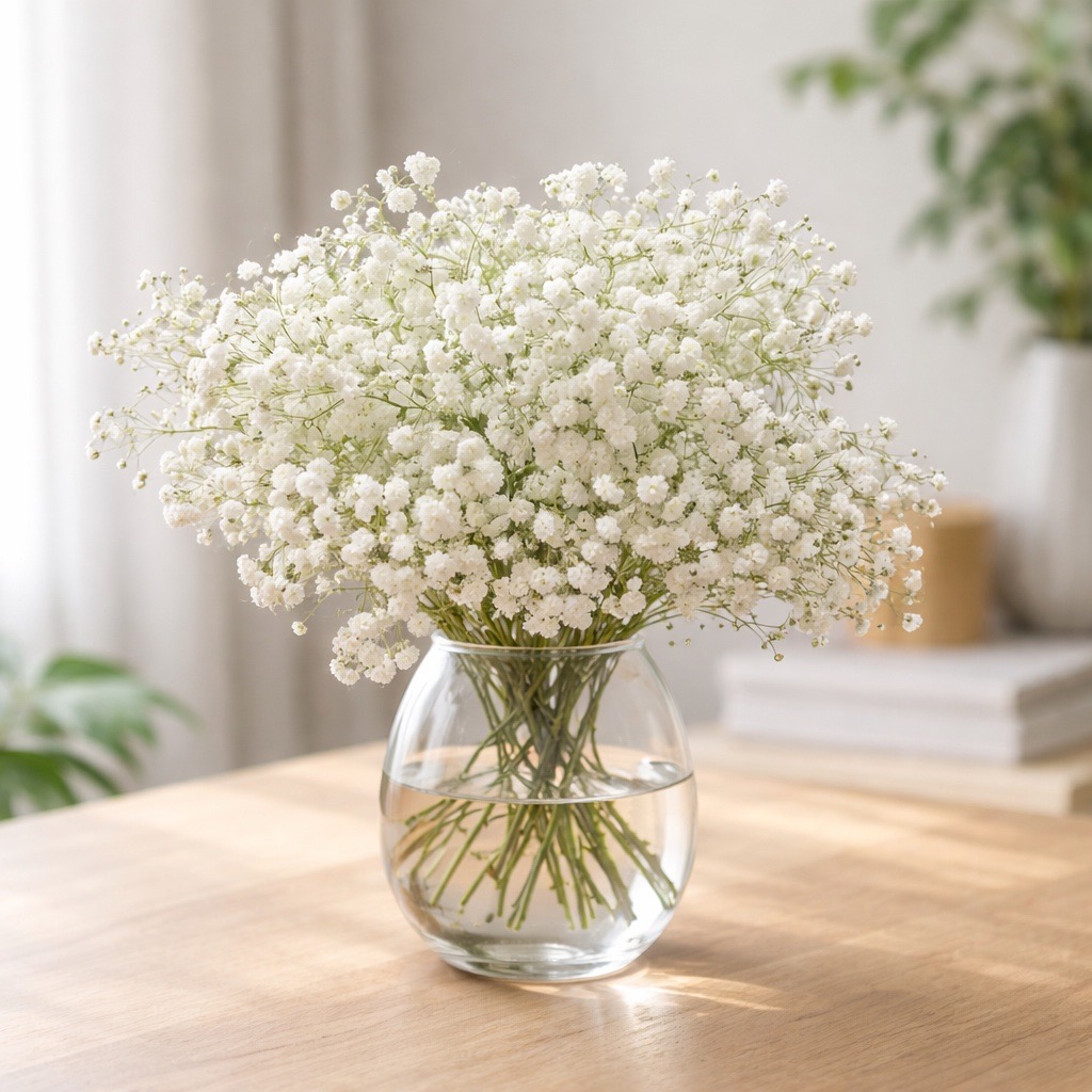 5 Stiele  Schleierkraut  Xlence