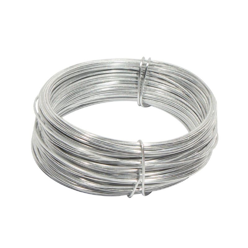 Runddraht aus Aluminium, 30 x 2 mm Ø, Silber Runddraht aus Aluminium, 30 x 2 mm Ø, Silber