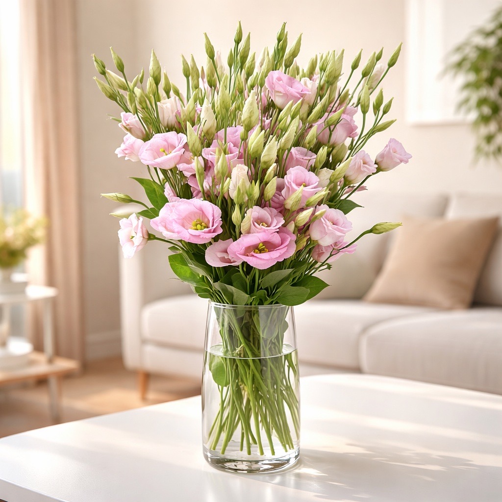 10 Eustoma Arena Ligth Pink (Hell Rosa)