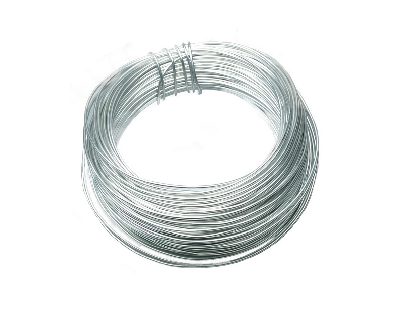 Draht aus Aluminium, 12 m x 2 mm Ø Draht aus Aluminium, 12 m x 2 mm Ø