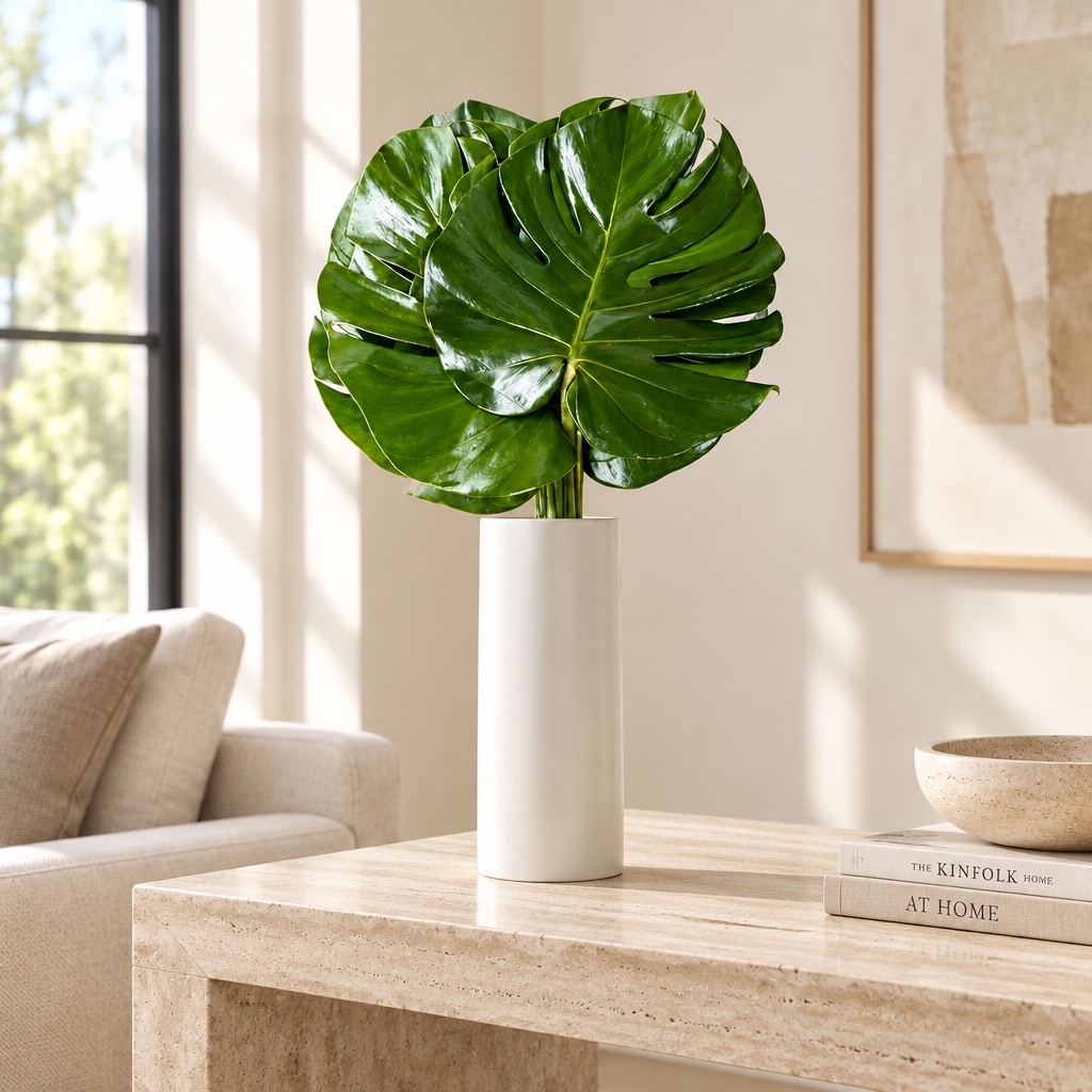 1 Bund Monstera Blätter