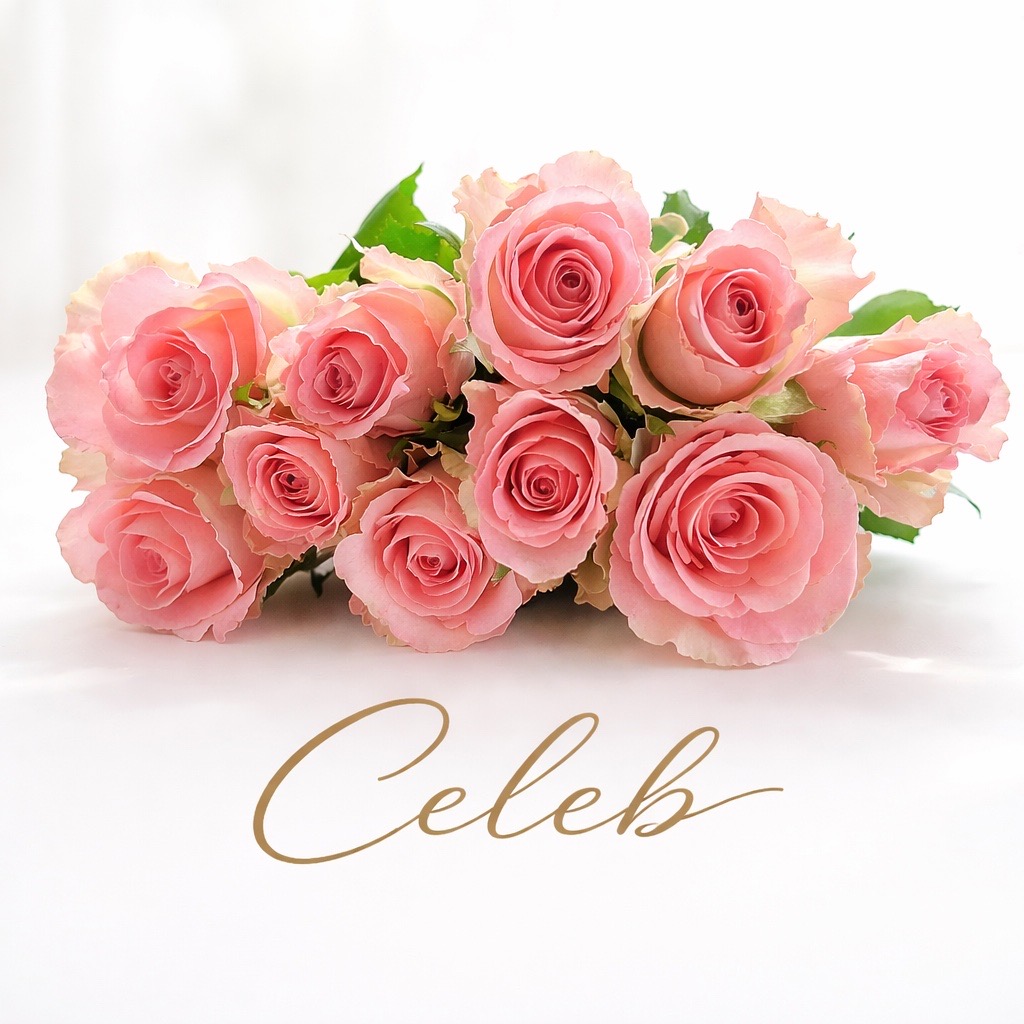 10 Rosen Rosa Celeb