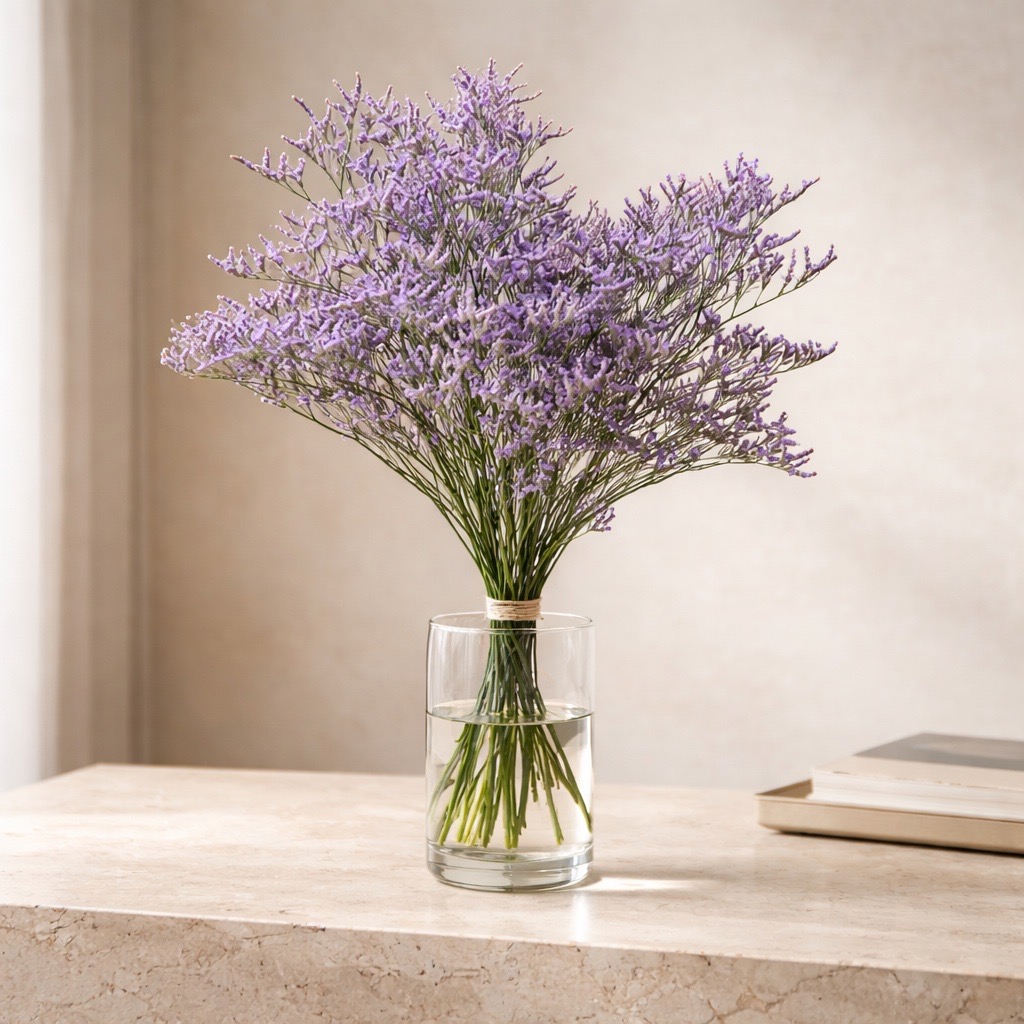 10 Statice Limonium Safora Dark Blue