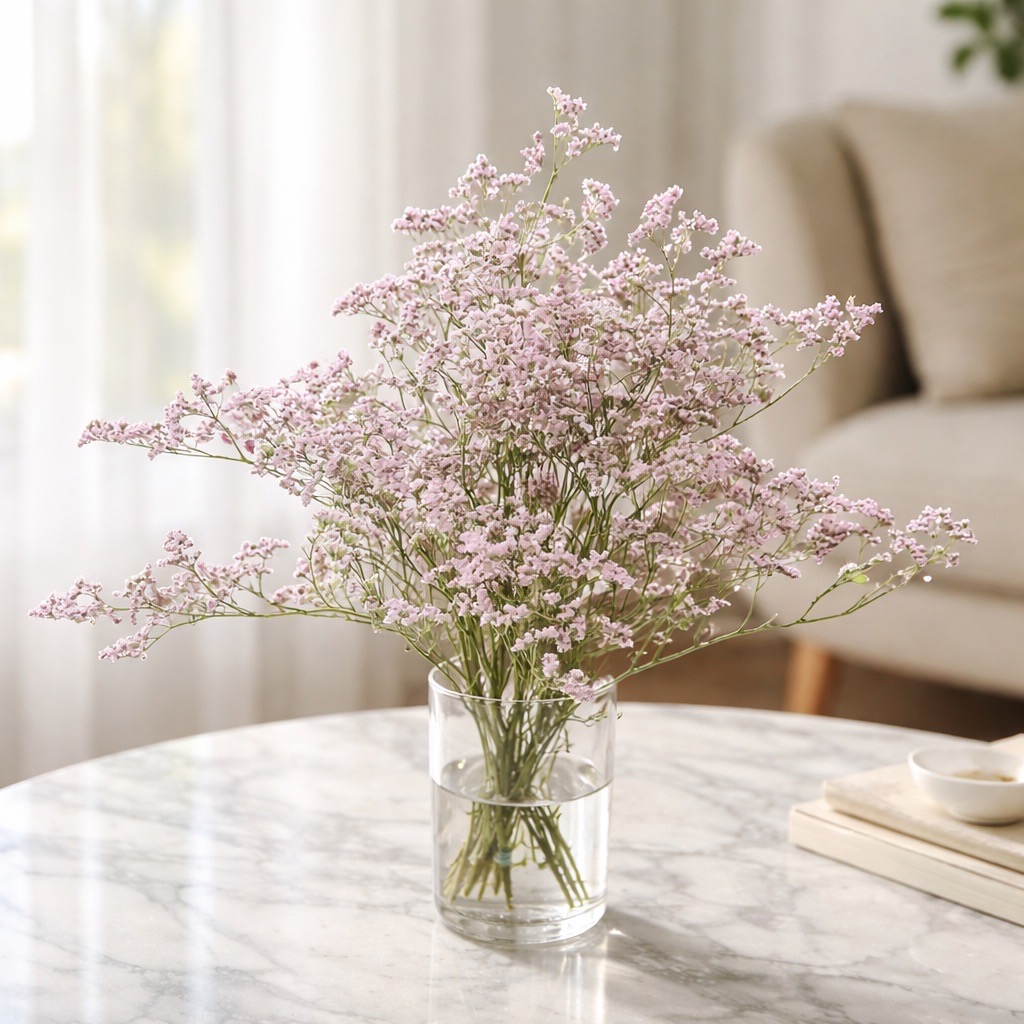 10 Statice Limonium Safora Oshi Pink