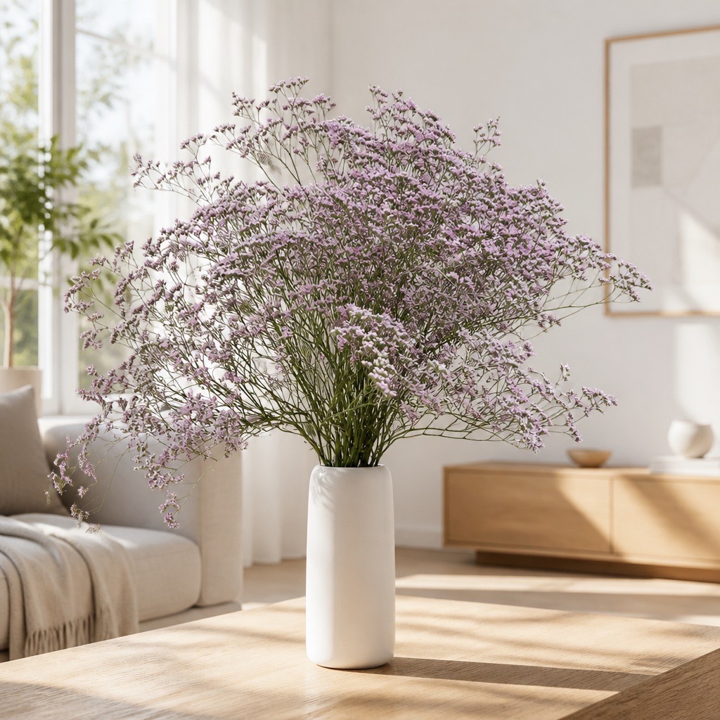 10 Statice Limonium Safora Oshi Pink
