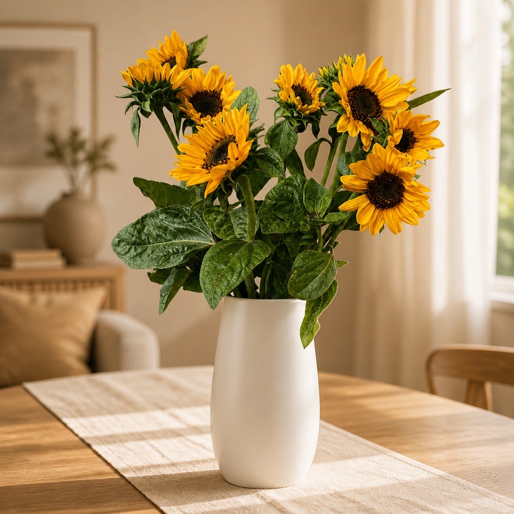 10 Sonnenblumen Sonja