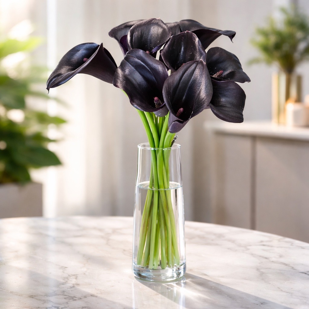 10 Calla Cantor (Schwarz)