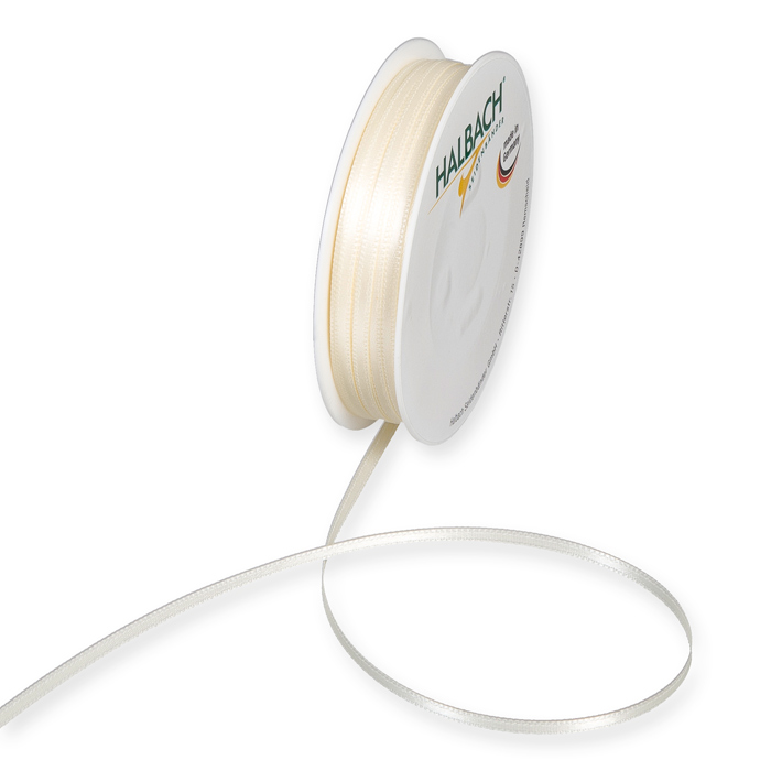 Doppelsatin-Band 3mm | creme (70) 