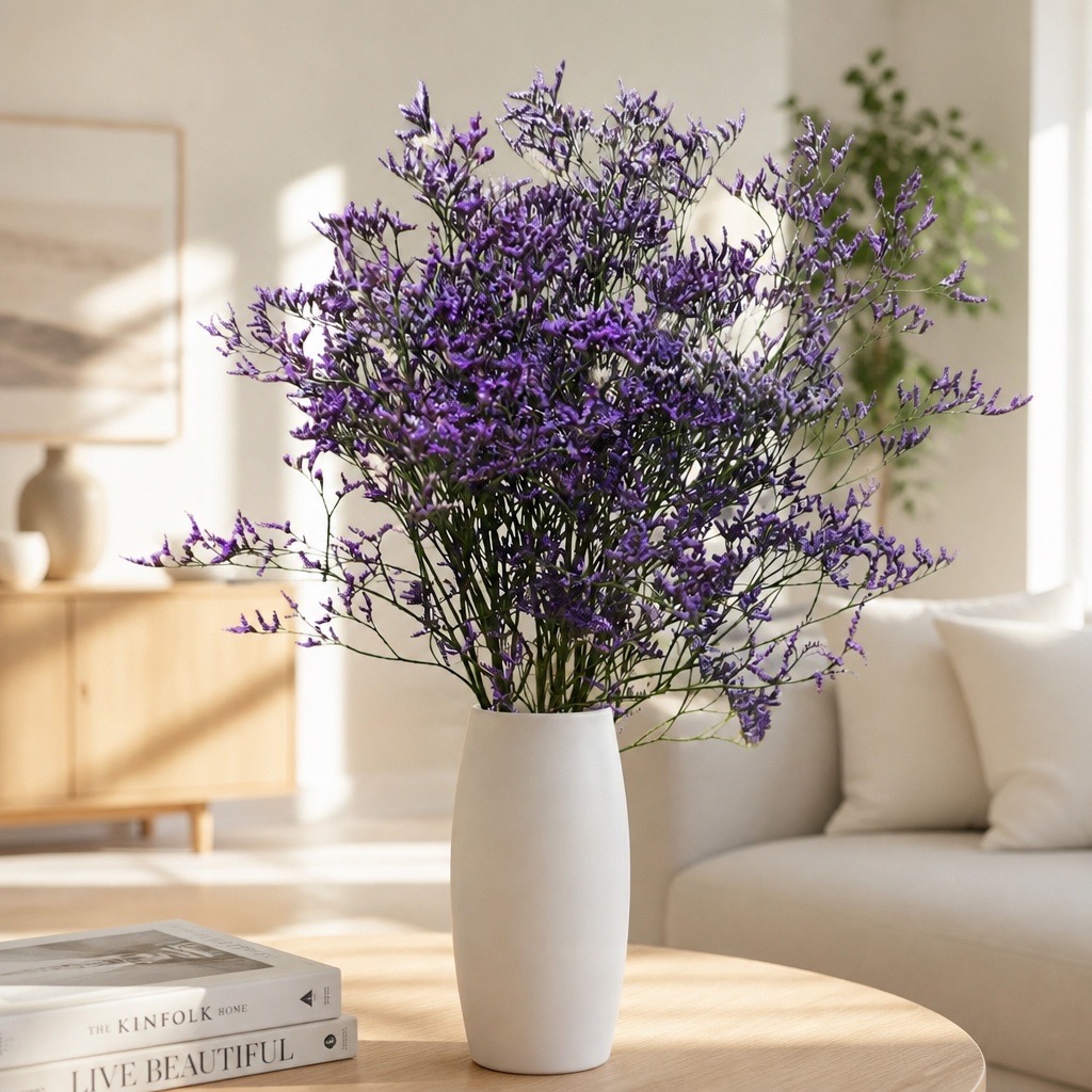 10 Statice Limonium Safora Dark Blue