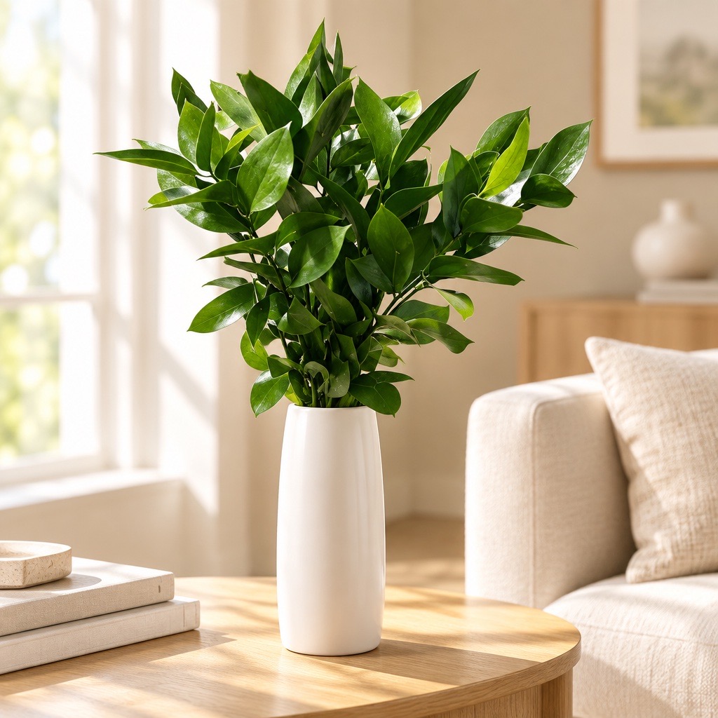 10 Stiele Ruscus Hypophyllum