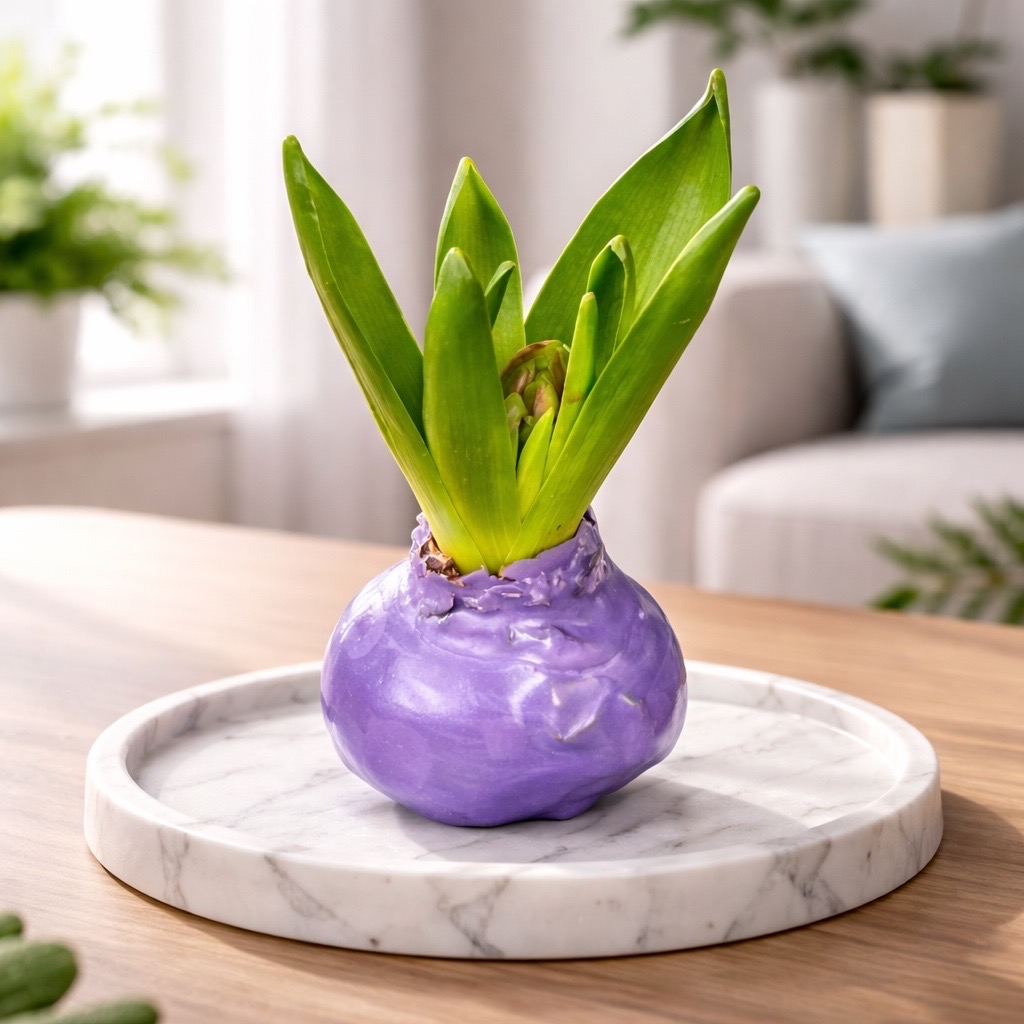 Gewachste Hyazinthenknollen Lavendel