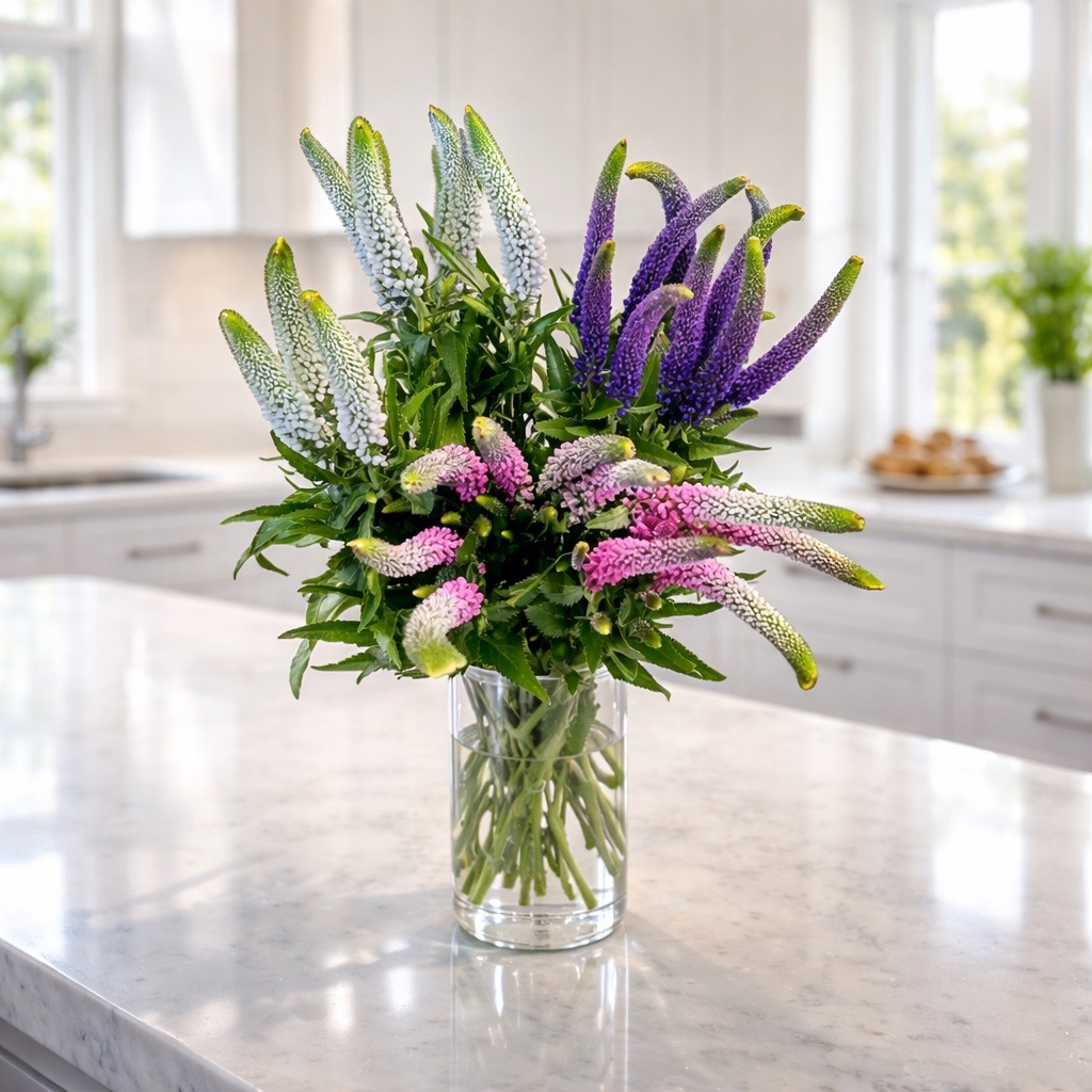 10 Veronika in gemischten Farben