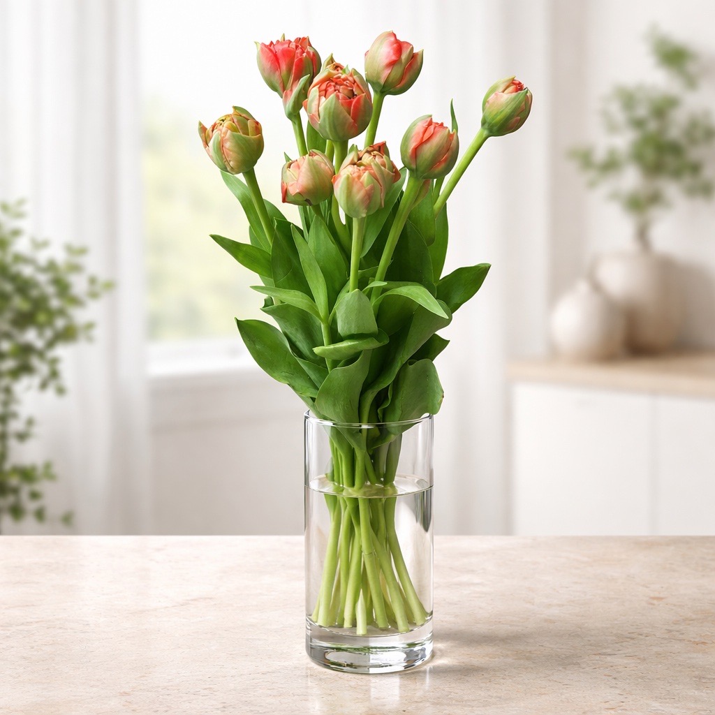 10 Tulpen Gudoshnik Gefüllt (Französische-Tulpe)