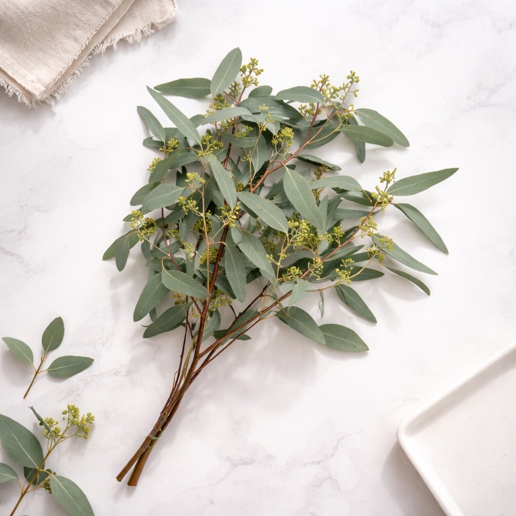 1 Bund Eucalyptus Populus mit Fruchtstand