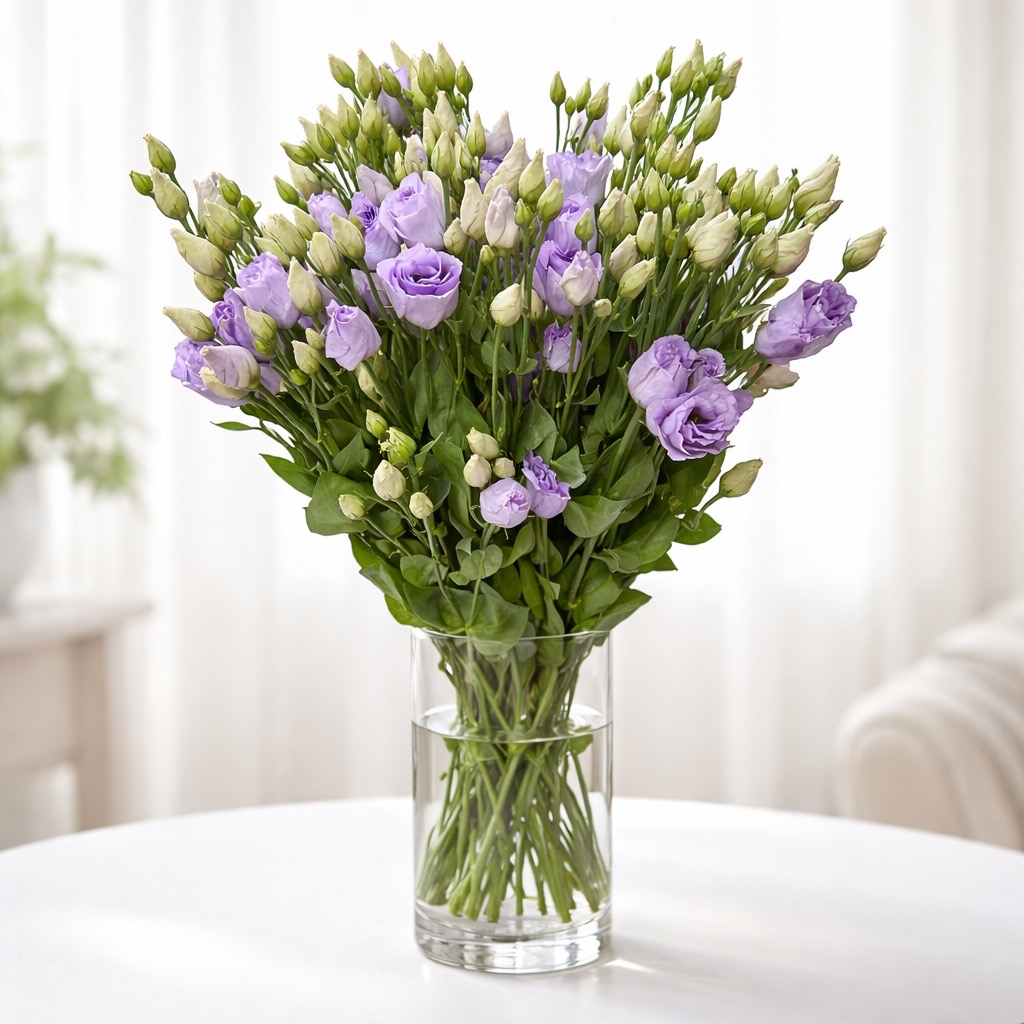 10 Eustoma Croma Lavender (Flieder)