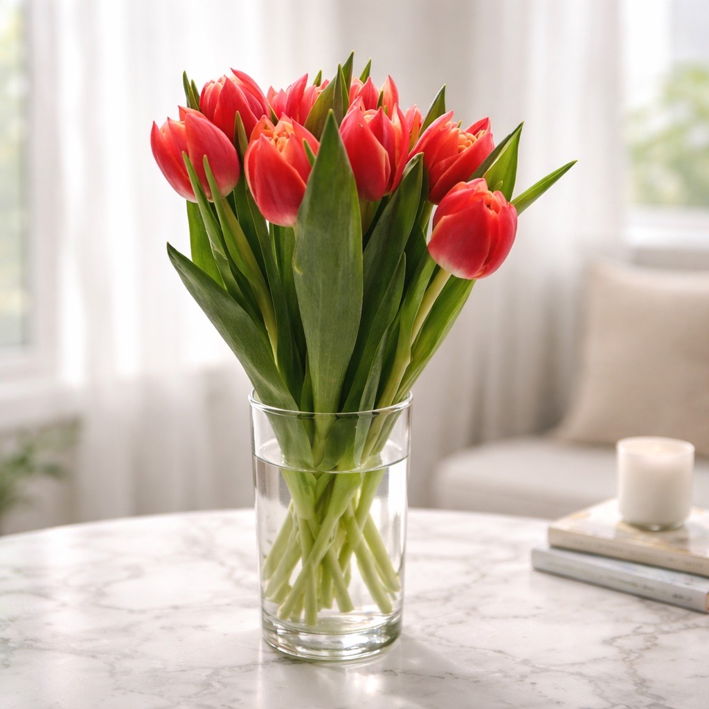 10 Tulpen Columbus (Gefüllt)