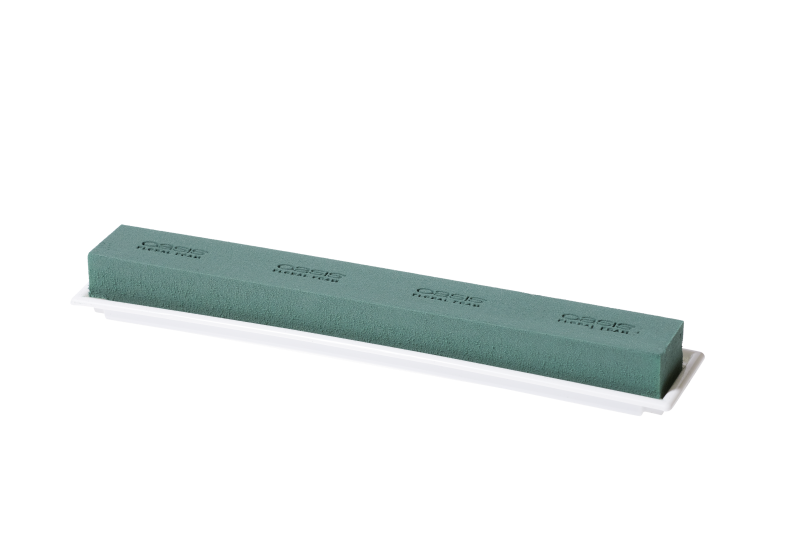 OASIS Table Deco Maxi Weiß, 48 x 9 x 5 cm