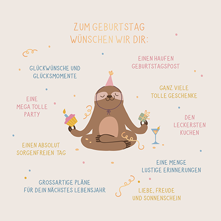 Zum Geburtstag wünschen wir dir Zum Geburtstag wünschen wir dir