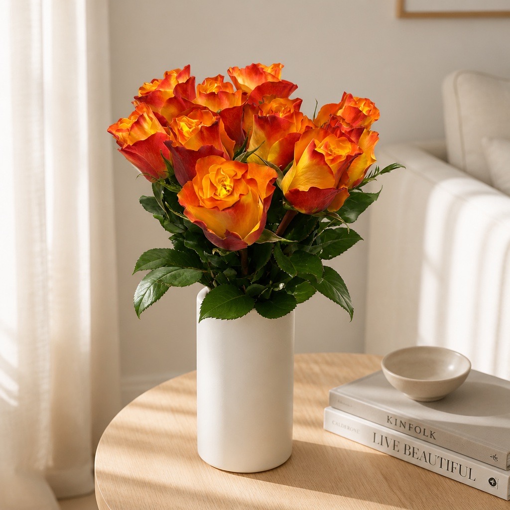 10 Premium-Rosen Downtown (Orange)
