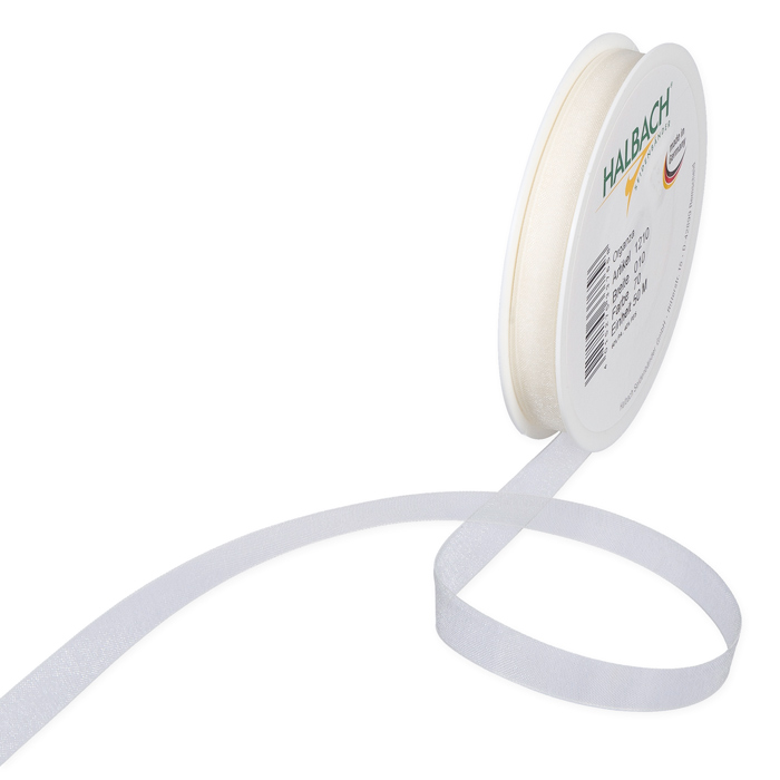 Organzaband 10 mm | Creme (70) Organzaband 10 mm | Creme (70)