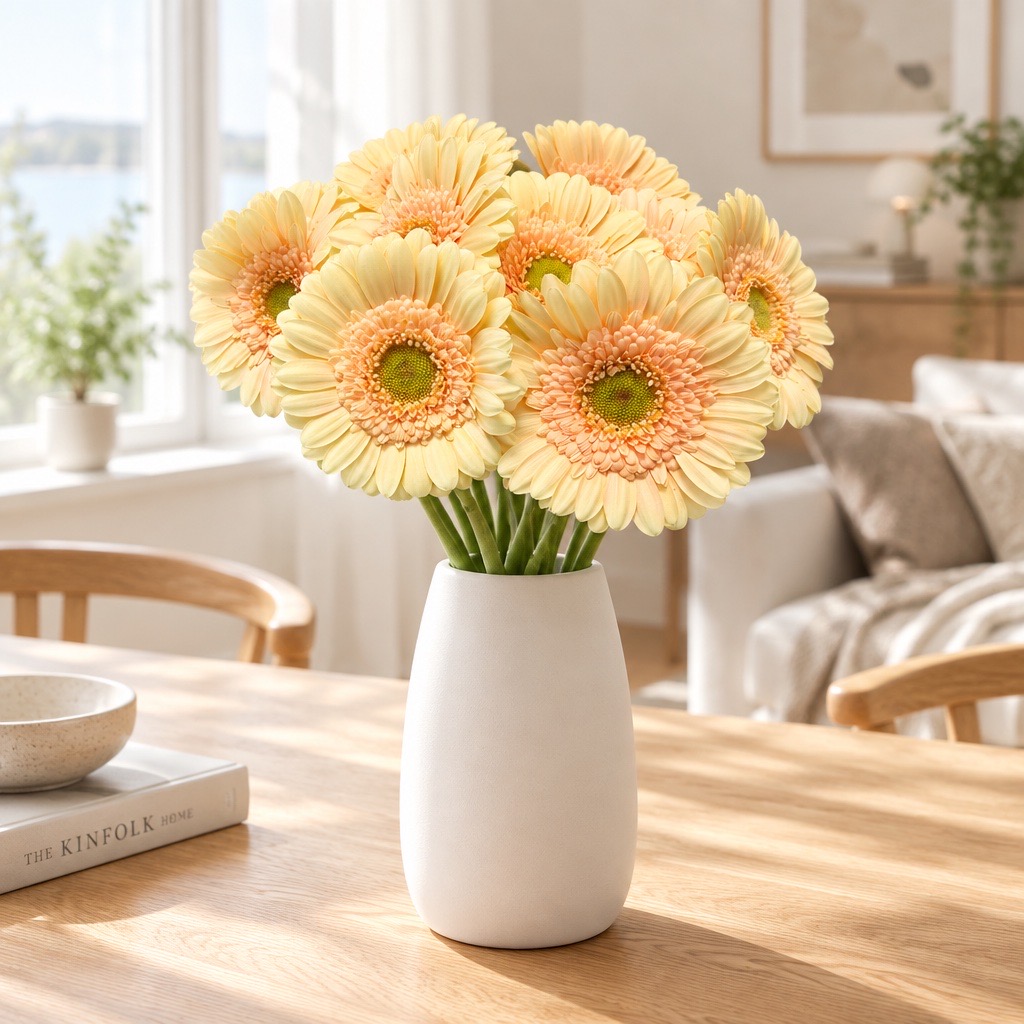 10 Mini Gerbera Moet