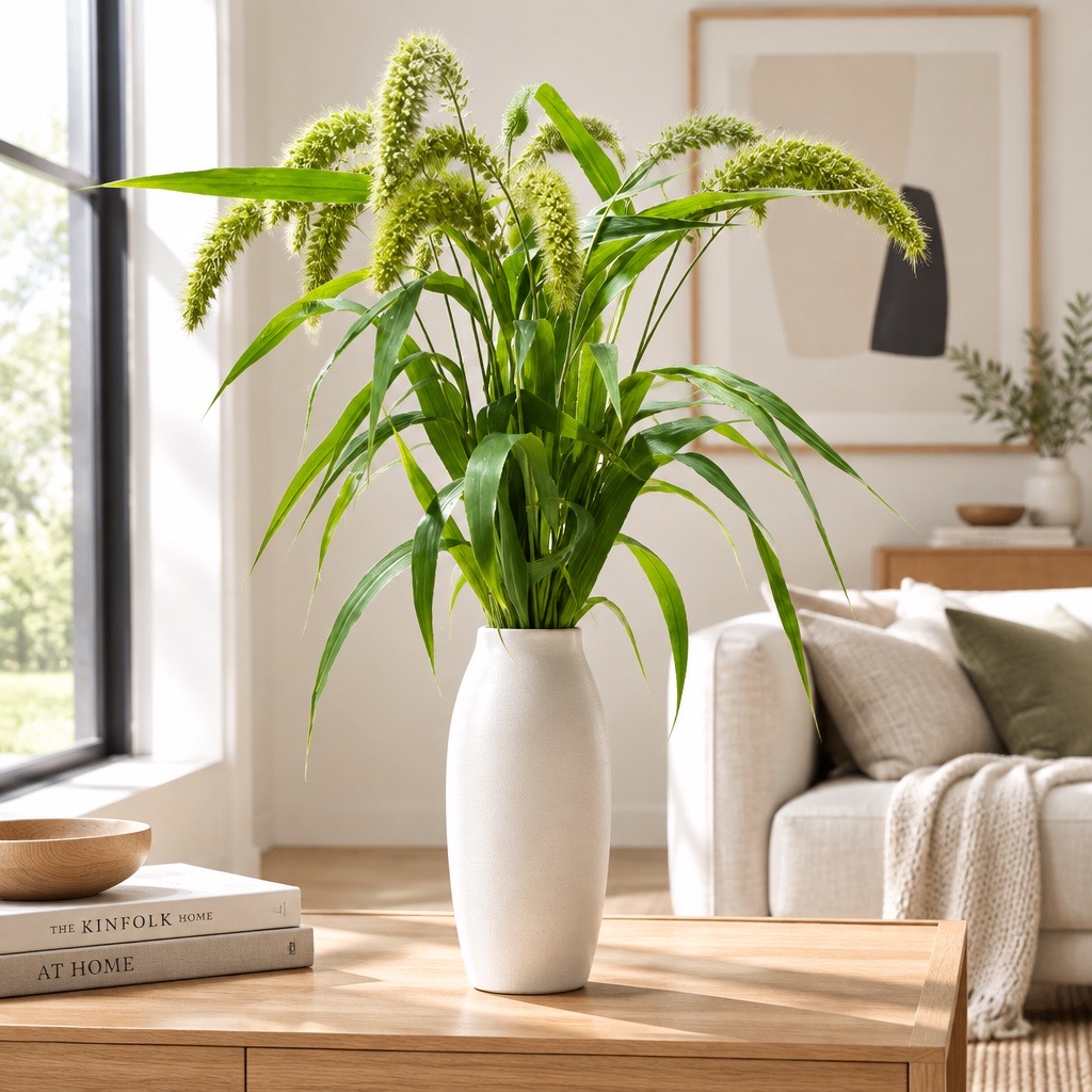 10 Stiele Setaria Italica Volle Melk