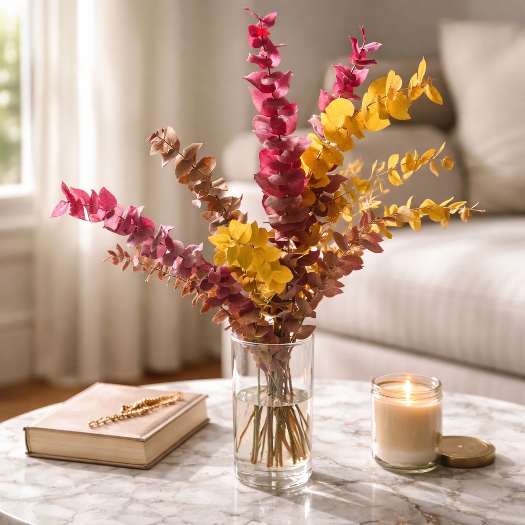 Eucalyptus Cinerea Herbst stabilisiert