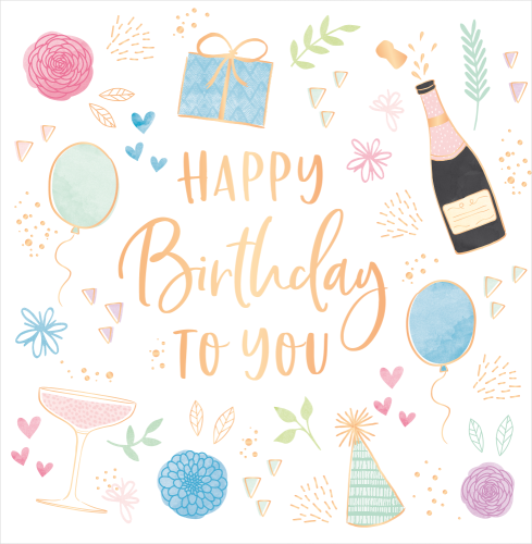 Happy Birthday to you