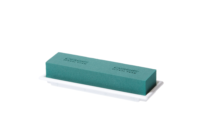 OASIS® Table Deco Medi Weiß – 25 × 9 × 5 cm